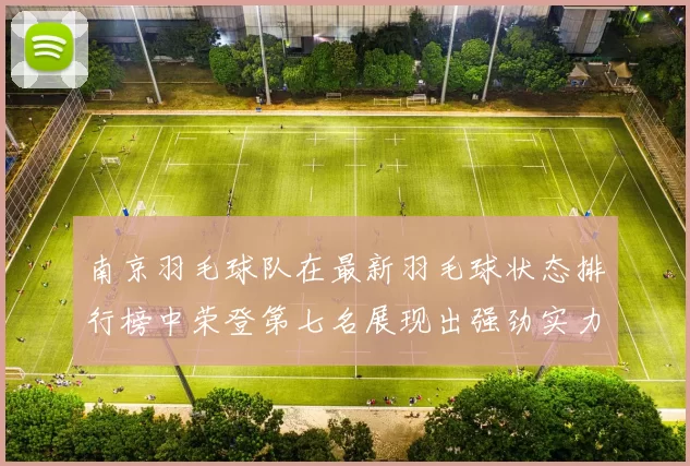 南京羽毛球队在最新羽毛球状态排行榜中荣登第七名展现出强劲实力与潜力
